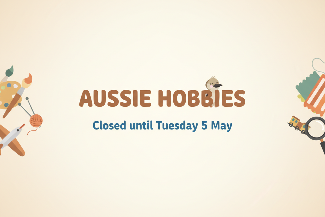 Aussie Hobbies Closed Banner
