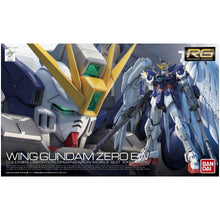 Bandai RG 1/144 Wing Gundam Zero EW #17 – Real Grade Gunpla model kit with poseable angel wings and detailed frame.