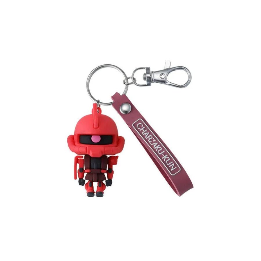 Bandai 3D rubber mascot keychain collectible featuring detailed character design for fans of anime and toys