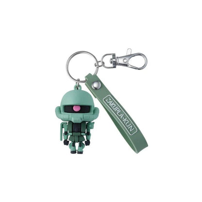 Bandai 3D rubber mascot keychain collectible featuring detailed character design for fans of anime and toys