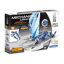 Clementoni Mechanics Laboratory Trimaran and Watercraft CLE75041 – STEM educational building kit for kids.