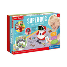Clementoni Super Doc Talking Educational Robot CLE17379 – interactive STEM learning toy for kids.