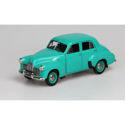 DDA 1:24 1948 FX Holden Sedan green classic diecast model car.