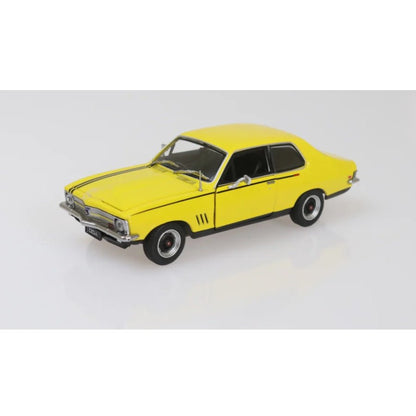DDA 1:32 LC Torana GTR yellow classic diecast model car.