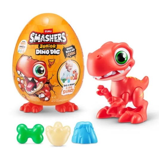 Zuru Smashers Junior Dino Dig Egg Small Assorted