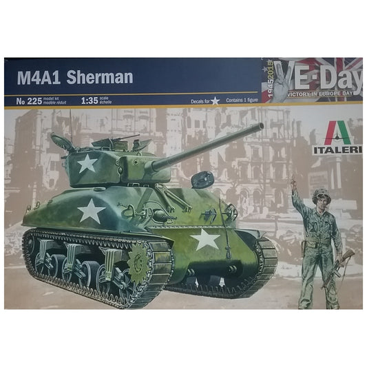 Italeri - No.225 M4A1 Sherman 1:35
