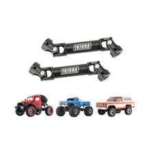 INJORA steel front, rear, and center drive shafts for 1/24 scale RC rock crawlers like Axial SCX24