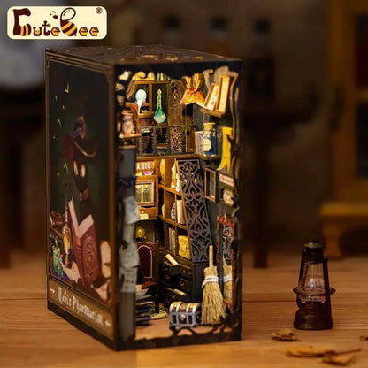 Cutebee Magic Pharmacist DIY book nook miniature kit.