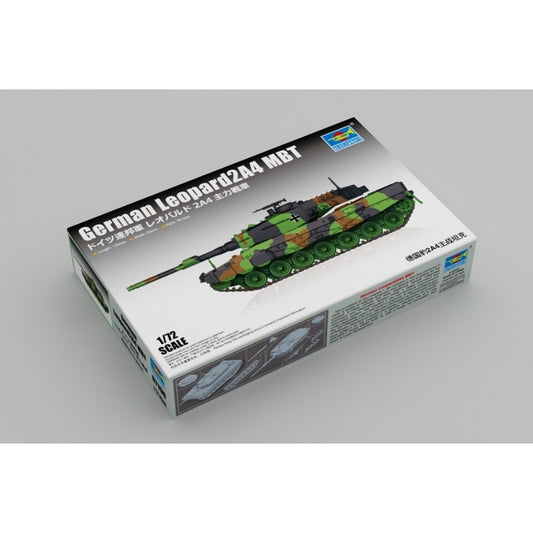 Trumpeter 1/72 German Leopard 2A4 MBT Plastic Model Kit