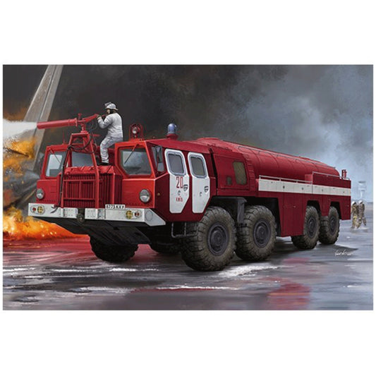 Trumpeter 01074 1/35 Airport Fire Fighting Vehicle