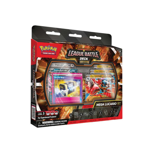 Pokemon Mega Lucario ex League Battle Deck trading card game set