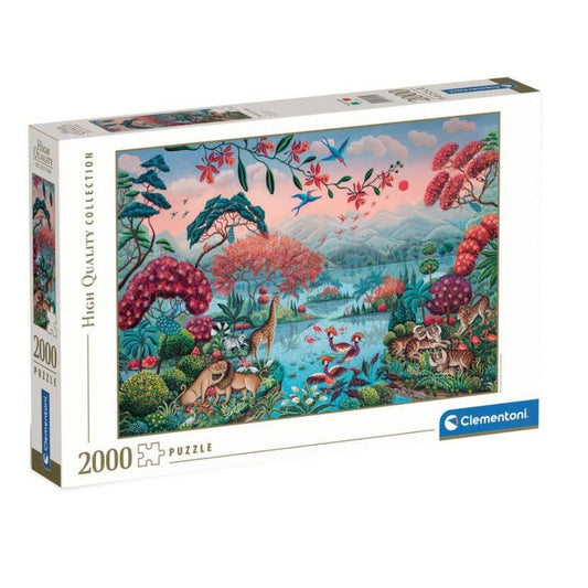 The Peaceful Jungle 2000 Piece Puzzle