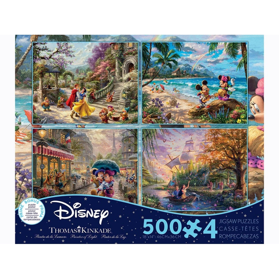 Kinkade Disney 500pc Puzzle
