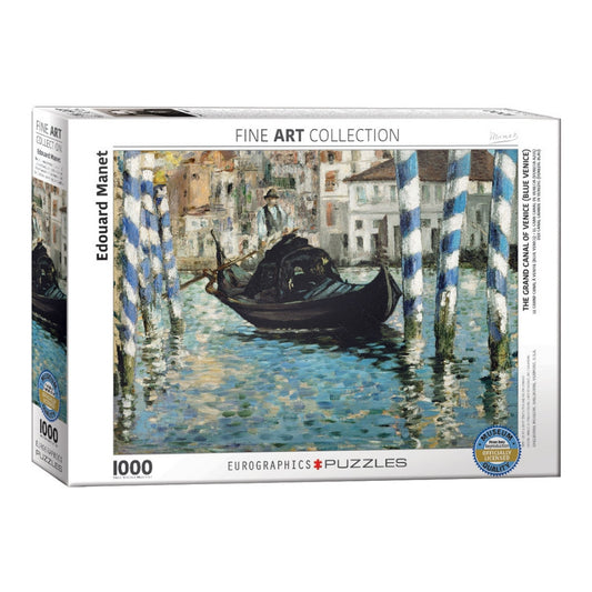 Eurographics - Manet, Grand Canal of Venice Puzzle 1000pc