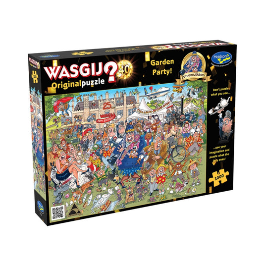 Holdson – Wasgij Original 40 Garden Party 1000 Piece Jigsaw Puzzle