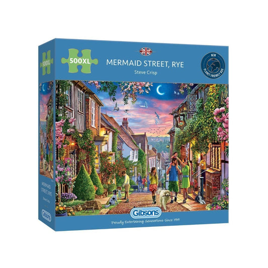 Gibsons - Mermaid Street Rye Large Piece Puzzle 500pc