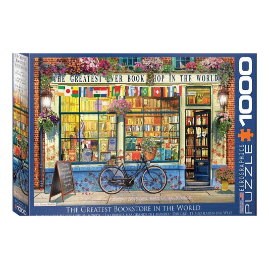 Eurographics - World's Greatest Bookstore Puzzle 1000pc