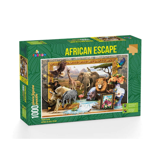 Funbox - African Escape 1000 Piece Jigsaw Puzzle