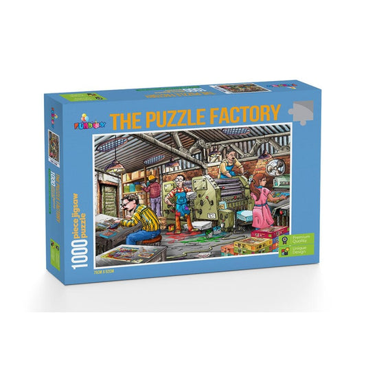 Funbox The Puzzle Factory 1000 Piece Jigsaw Puzzle