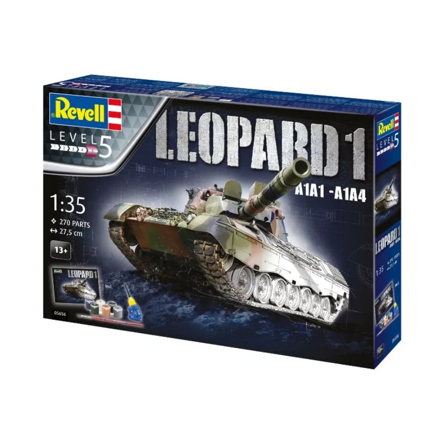 Revell 1/35 Leopard 1 A1A1-A1A4 Gift Set Model Kit 05656 Box Art