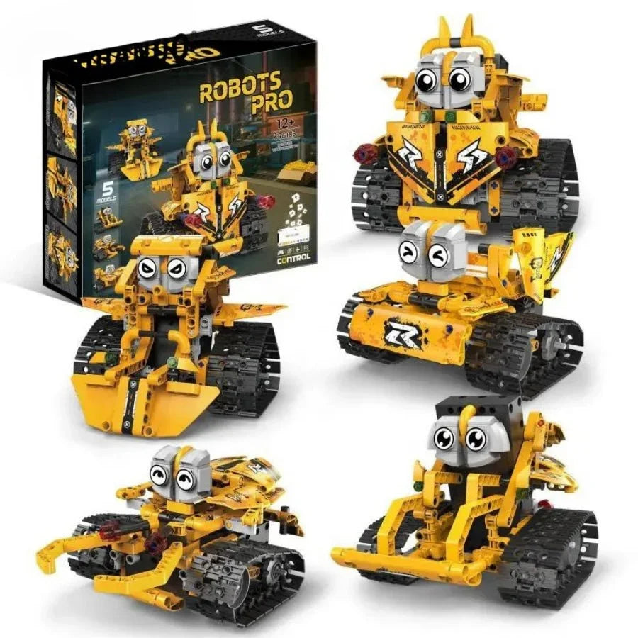 Robots Pro 5-in-1 STEM Building Kit for Kids – Educational Toy – Aussie ...
