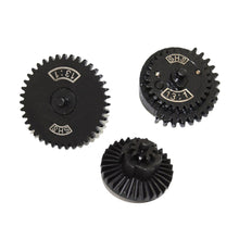 SHS 13:1 metal gear set for high-speed gel blaster gearbox upgrades.
