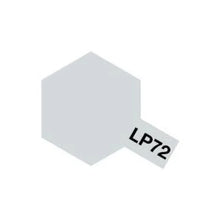 Tamiya LP-72 Mica Silver lacquer paint 10ml metallic model paint bottle
