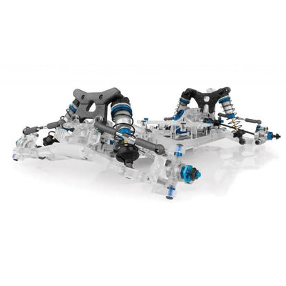 Team Associated RC10B6.4CC Collectors Clear Edition 2WD Buggy (90043) – transparent 1/10 RC buggy display kit with detailed race chassis.