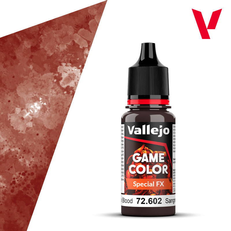 Vallejo Game Colour Special FX Thick Blood 18ml AV72602 paint bottle