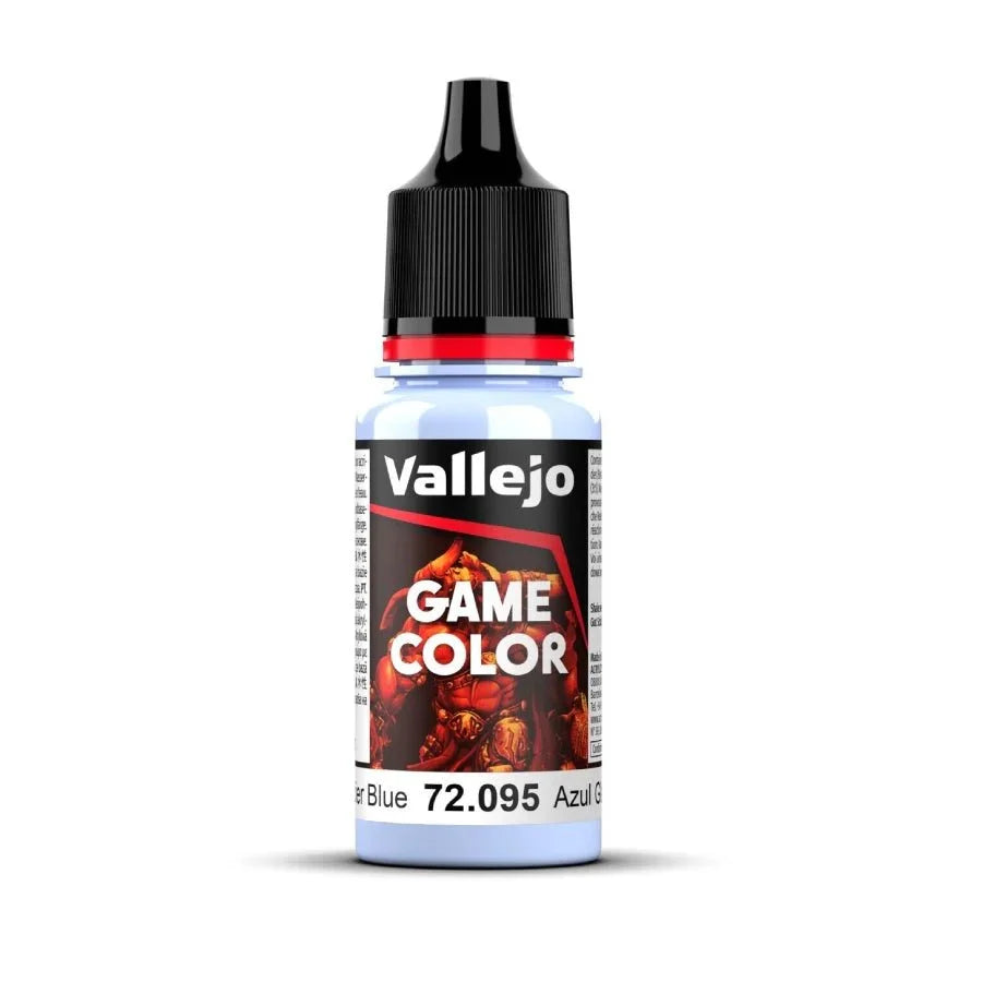 Vallejo Game Colour Glacier Blue 18ml AV72095 acrylic paint bottle