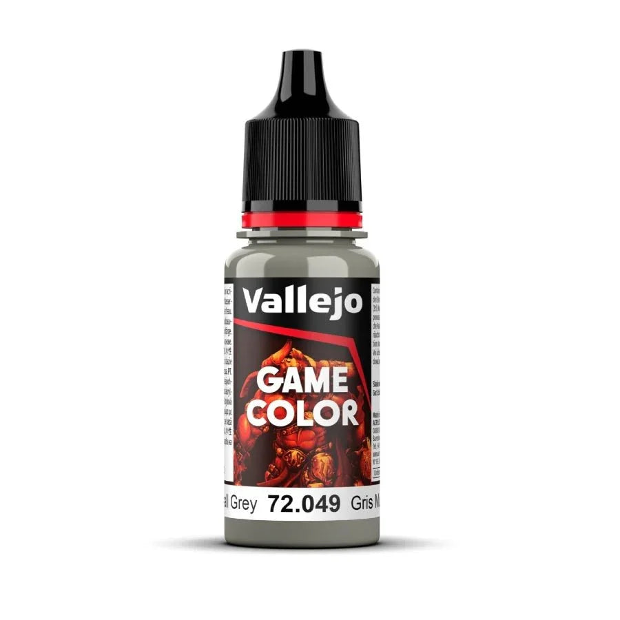 Vallejo Game Colour Stonewall Grey 18ml AV72049 acrylic paint bottle