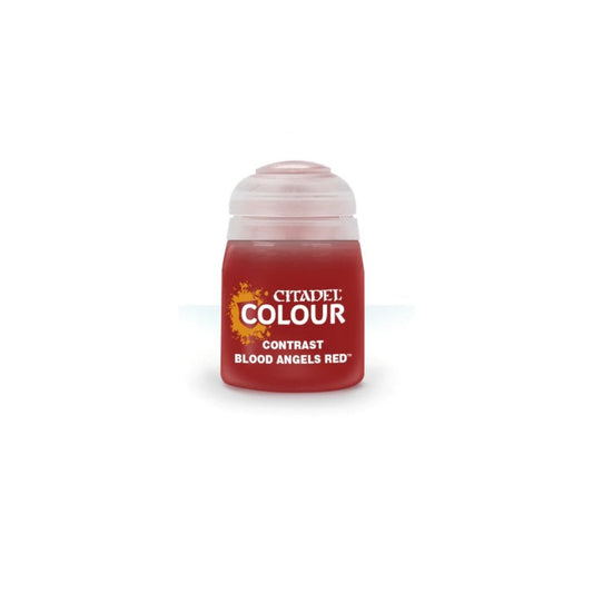 Citadel Contrast Blood Angels Red 18ml acrylic paint for miniatures at Aussie Hobbies Australia