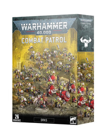 Warhammer 40,000 Combat Patrol Orks box with 26 miniatures for tabletop gaming and model collecting