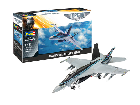 Revell F/A-18E Super Hornet "Top Gun: Maverick" 1:48 Plastic Model Kit - Aussie Hobbies 