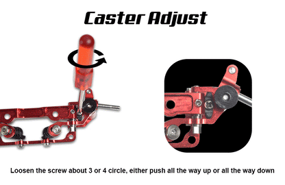 Nexx Racing V-Line Front Suspension System (ORANGE) - Aussie Hobbies 