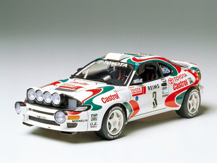 Tamiya Castrol Toyota Celica ('93 Monte Carlo Rally Winner) 1:24 Plastic Model Kit - Aussie Hobbies 