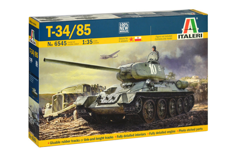 Italeri - T34/85 Tank 1:35 - Aussie Hobbies 