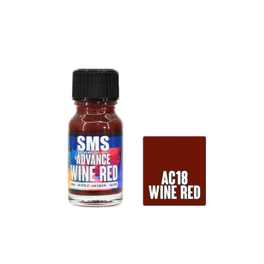 SMS AC18 Advance Wine Red 10ml