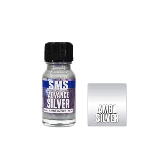 SMS AM01 Advance Metallic Silver 10ml