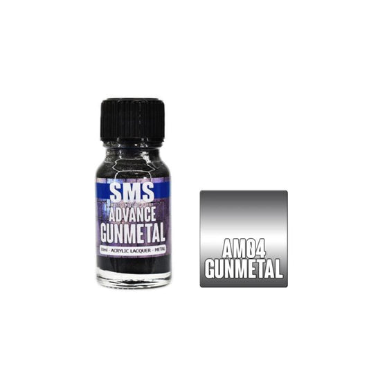 SMS AM04 Advance Metallic Gunmetal 10ml