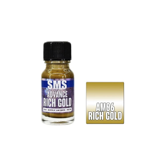 SMS AM06 Advance Metallic Rich Gold 10ml