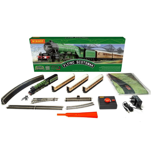 Hornby OO Scale Flying Scotsman Train Set - 42-R1255M