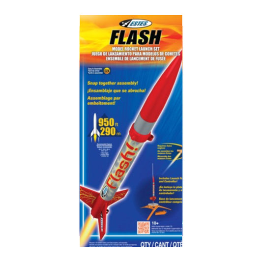 Estes Flash Beginner Model Rocket Launch Set