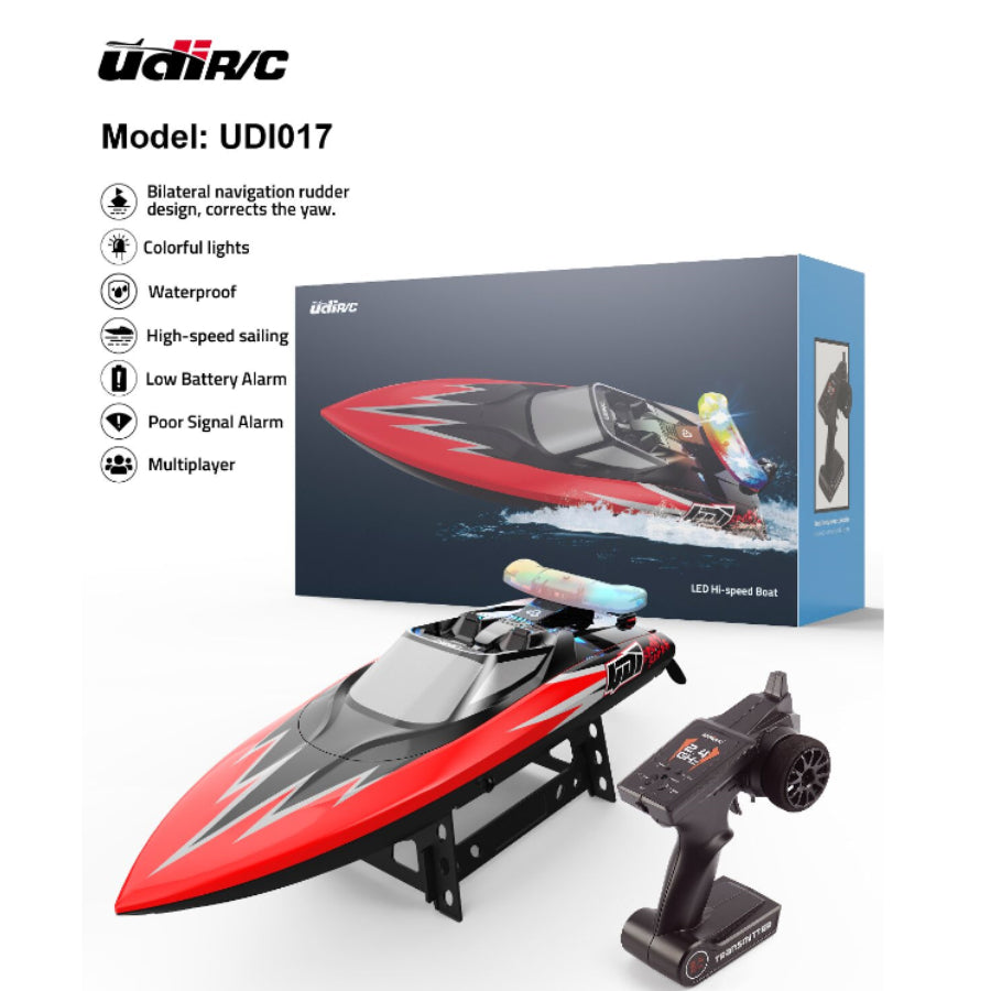 2.4Ghz high speed RC boat with light kit - Aussie Hobbies 