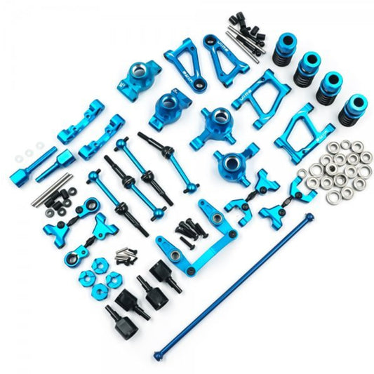 Yeah Racing Blue Aluminium Tamiya TT-01 & TT-01E Rapid Performance Conversion Kit - Aussie Hobbies 