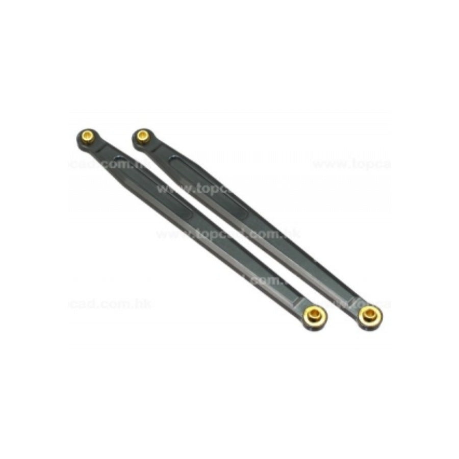 Topcad Alloy Front lower Chassis Linkage 115mm (2) for Honcho (#22473) - Aussie Hobbies 