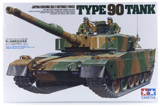 Tamiya 1/35 Japanese Type 90 Tank Scaled Plastic Model Kit