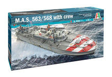 Italeri - M.A.S. 563/568 With Crew 1:35 - Aussie Hobbies 