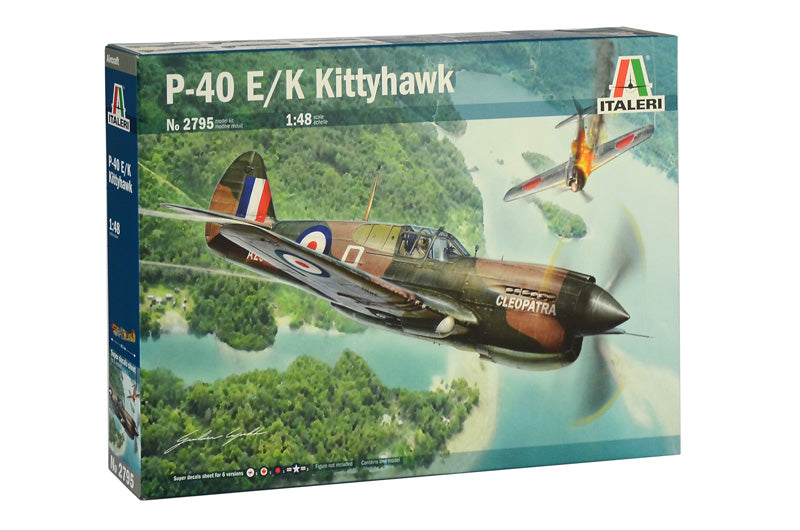 Italeri - P-40 E/K Kittyhawk w/ Australian Decals 1:48 - Aussie Hobbies 