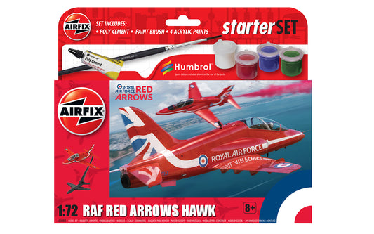AirFix - Small Beginners Set NEW Red Arrows Hawk 1:72 - Aussie Hobbies 